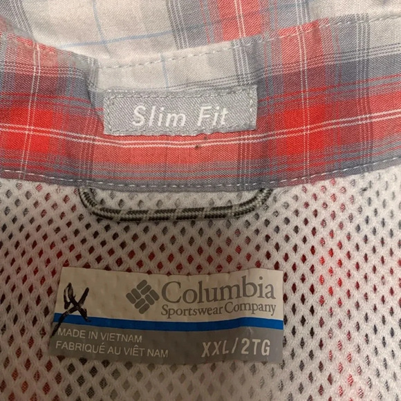 COLUMBIA SPORTSWEAR Slim Fit Men’s Shirt, great condition. - Picture 2 of 3
